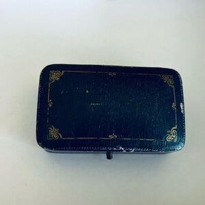 Antique Blue Jewellery Presentation Box
